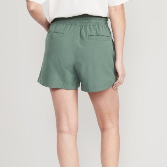 High-Waisted StretchTech Shorts -- 4-inch inseam - Picture 3 of 8